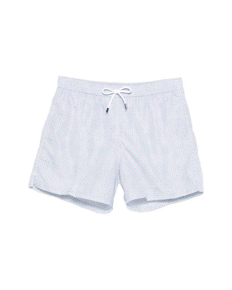 Fedeli Madeira Swim Shorts Blue