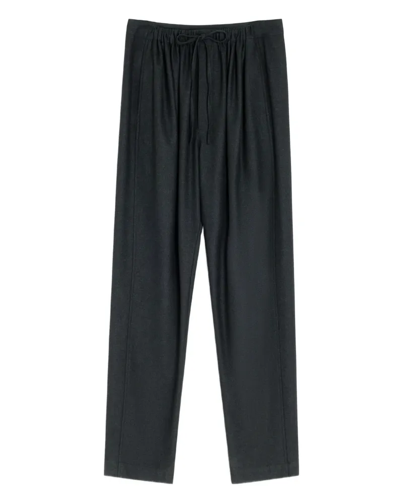 Christophe Lemaire Drawstring-waist Trousers Grey