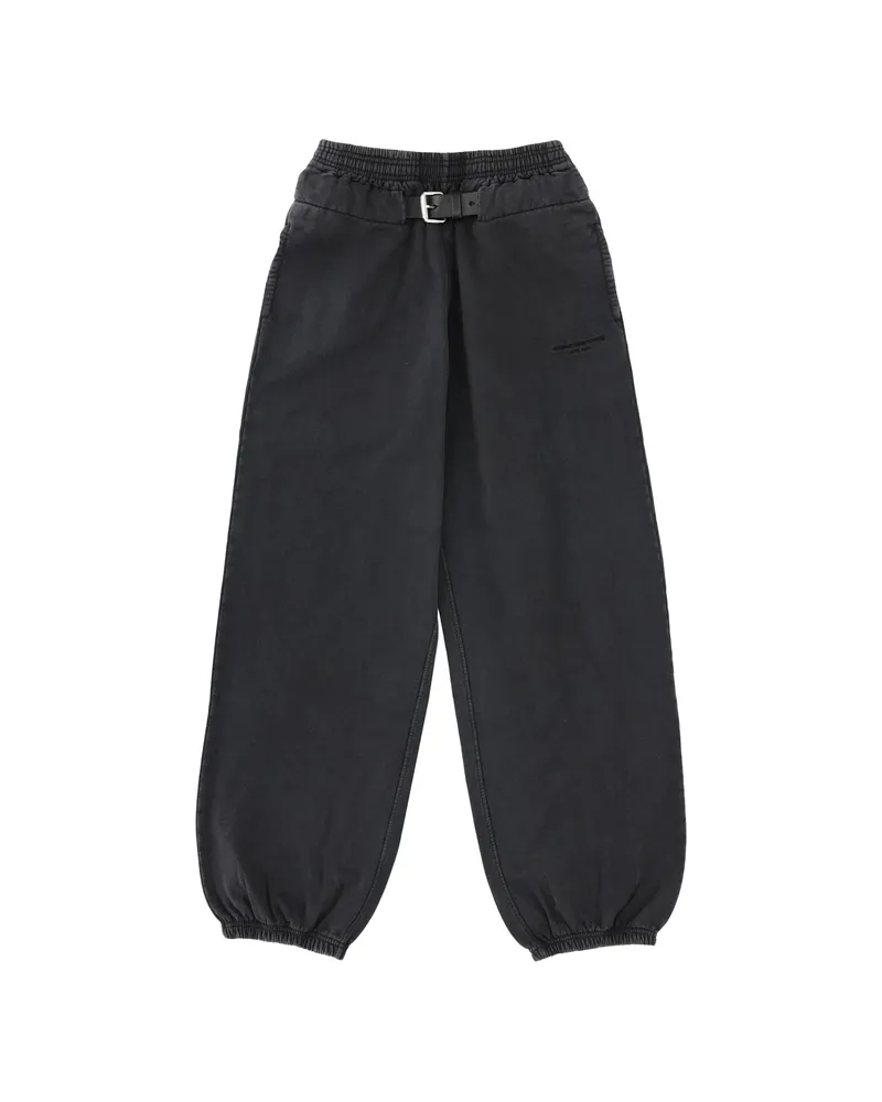 Alexander Wang Buckled Track Pants Black