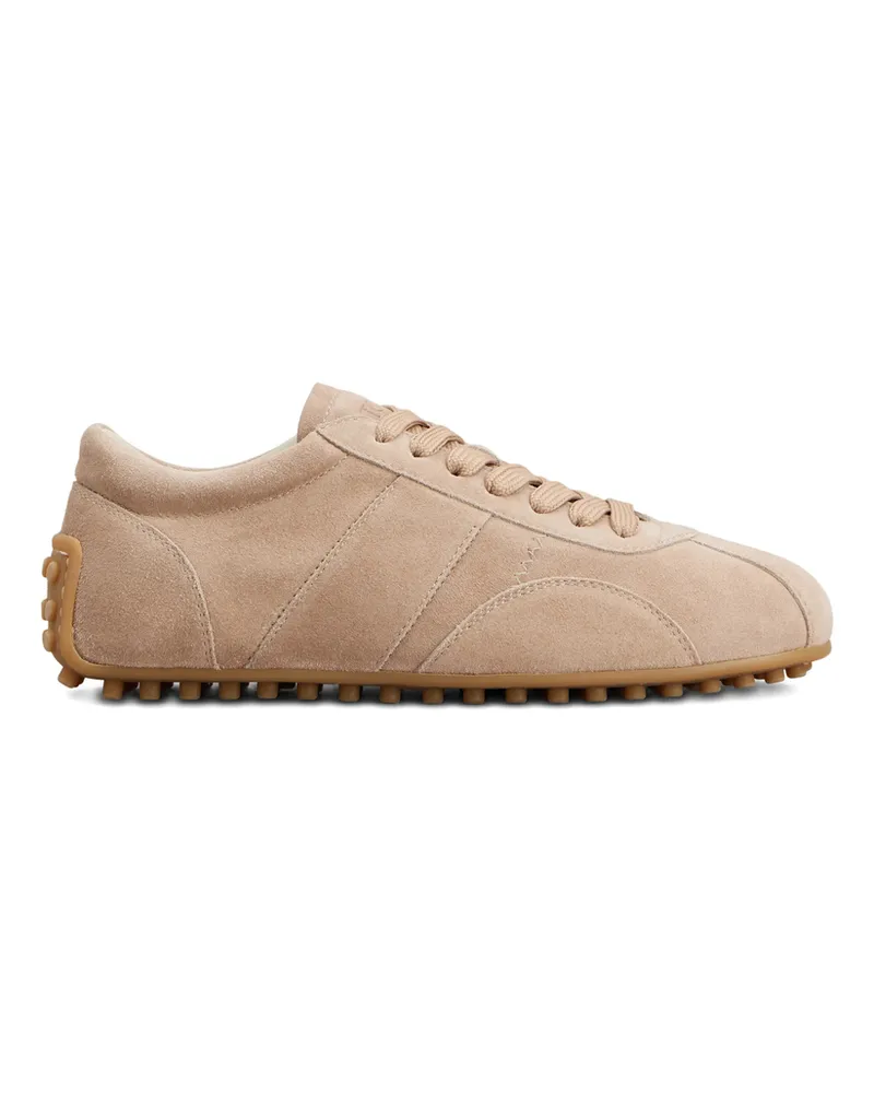 TOD'S Laced Low-top Sneakers Brown