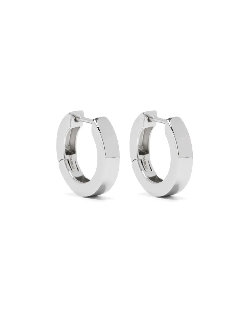 DARKAI Small Hoop Earrings Silver
