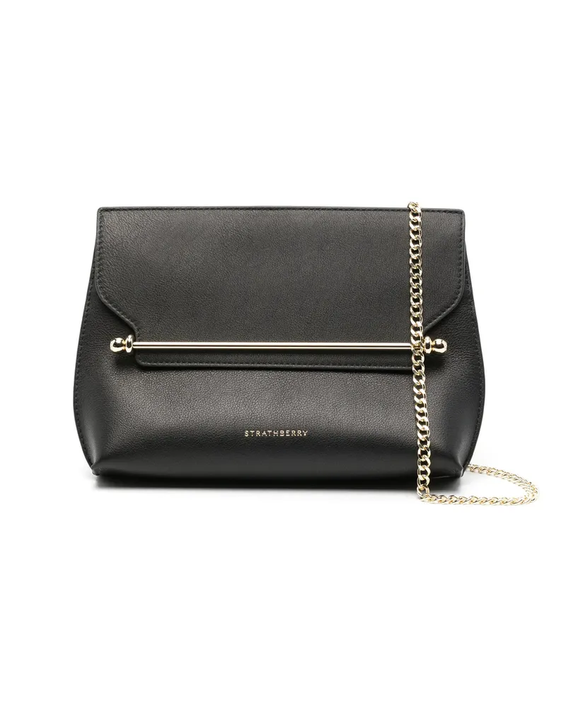 Strathberry Stylist Clutch Bag Black