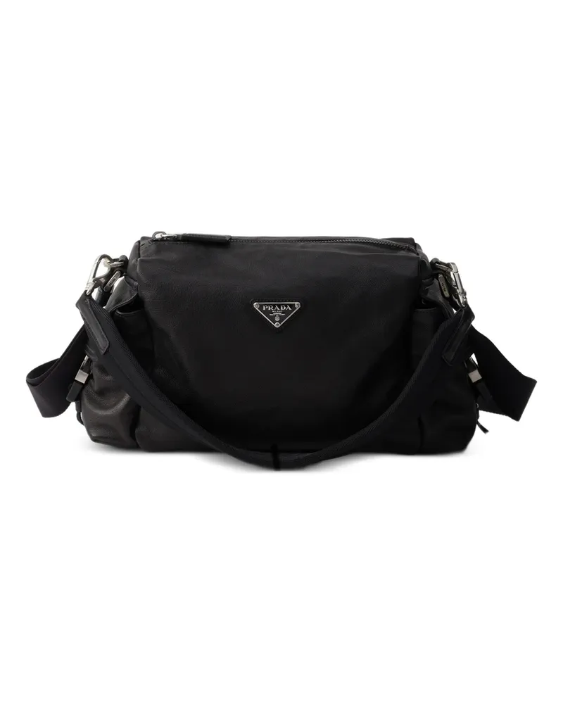 Prada Explore Leather Bag Black