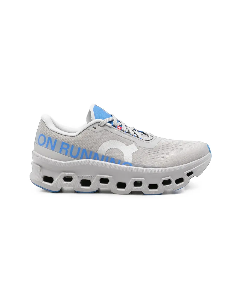 ON Cloudmonster 1 Logo-print Sneakers Grey
