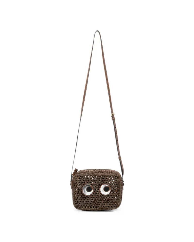 Anya Hindmarch Eyes-motif Cross-body Bag Brown