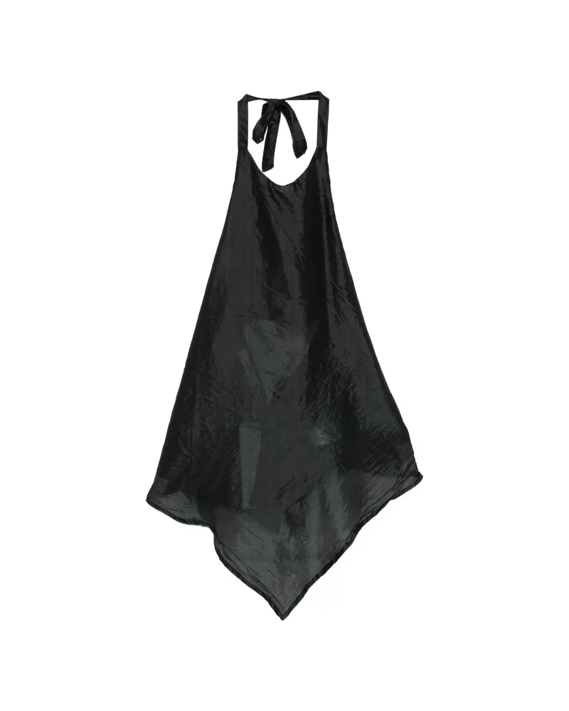 GIMAGUAS Belle Tie-neck Halter Top Black