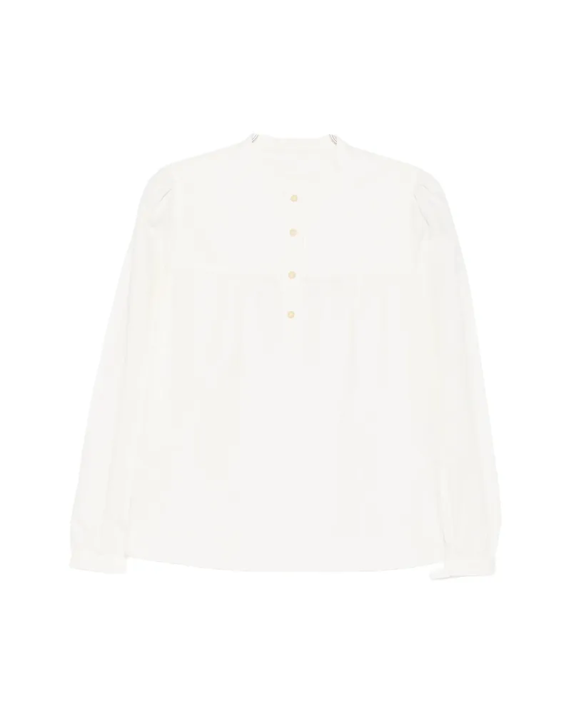 A.P.C. A. p.c. Gathered-yoke Blouse White