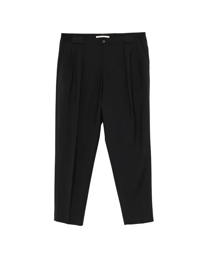Briglia 1949 Pleated Trousers Black