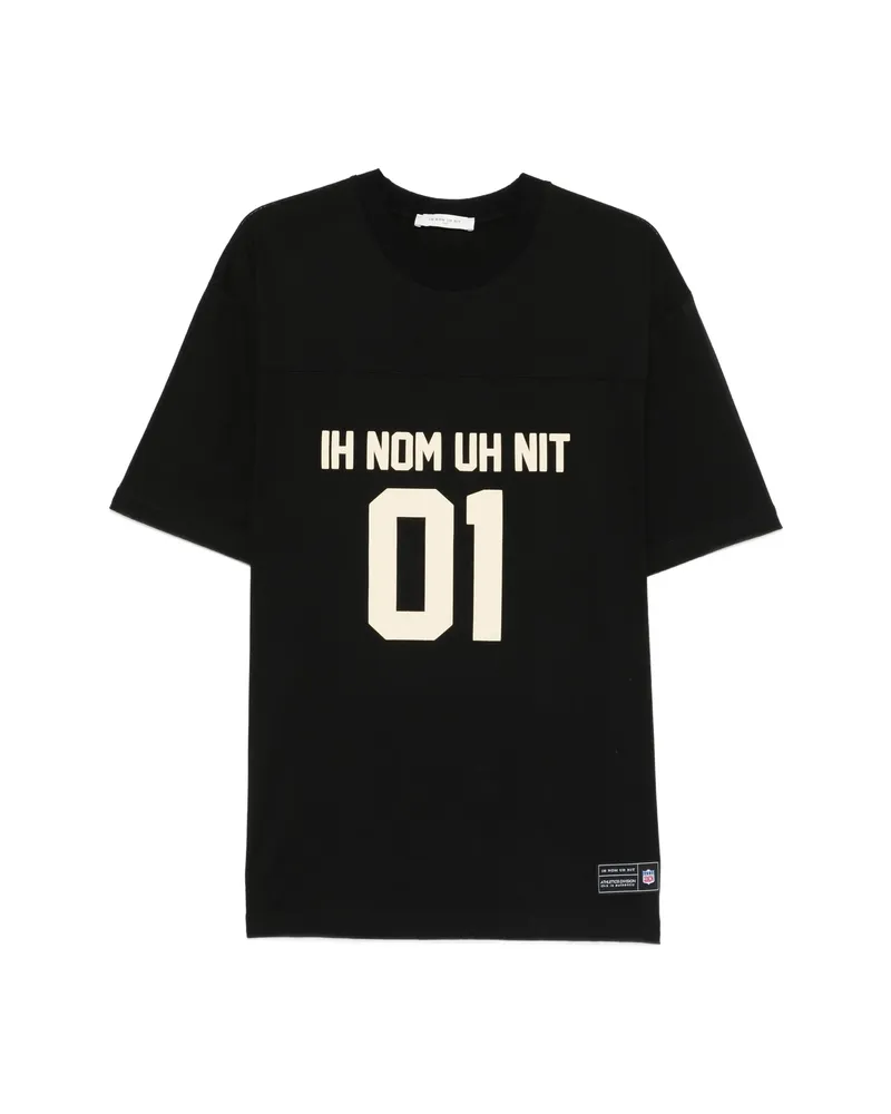IH NOM UH NIT Short-sleeve Crew-neck T-shirt Black