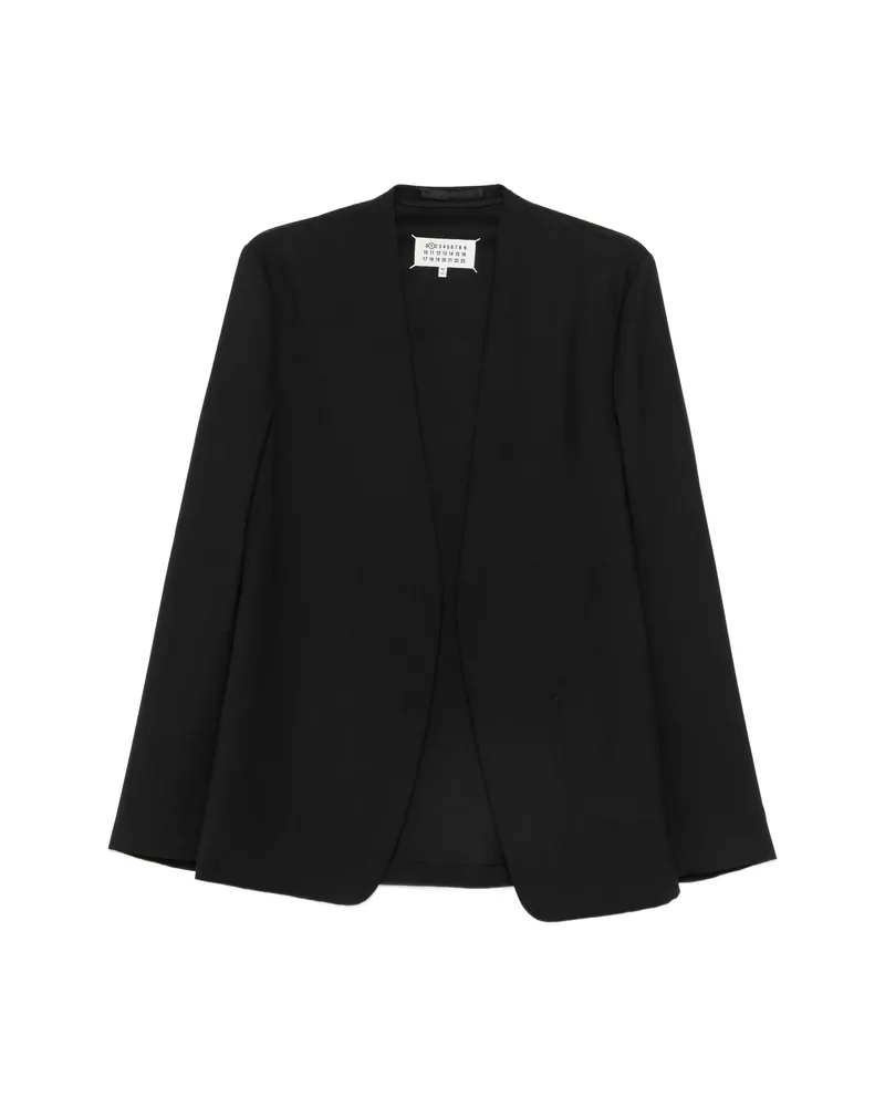 Maison Margiela Collarless Jacket Black