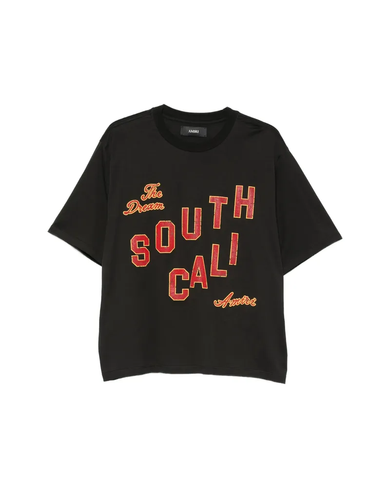 Amiri Logo-print T-shirt Black