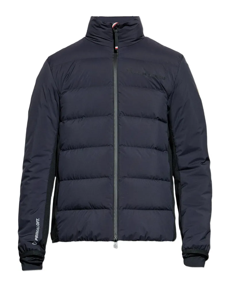 Moncler Araripe Panelled Puffer Jacket Blue