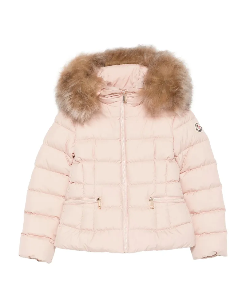 Moncler Boedette Hooded Padded Jacket Pink