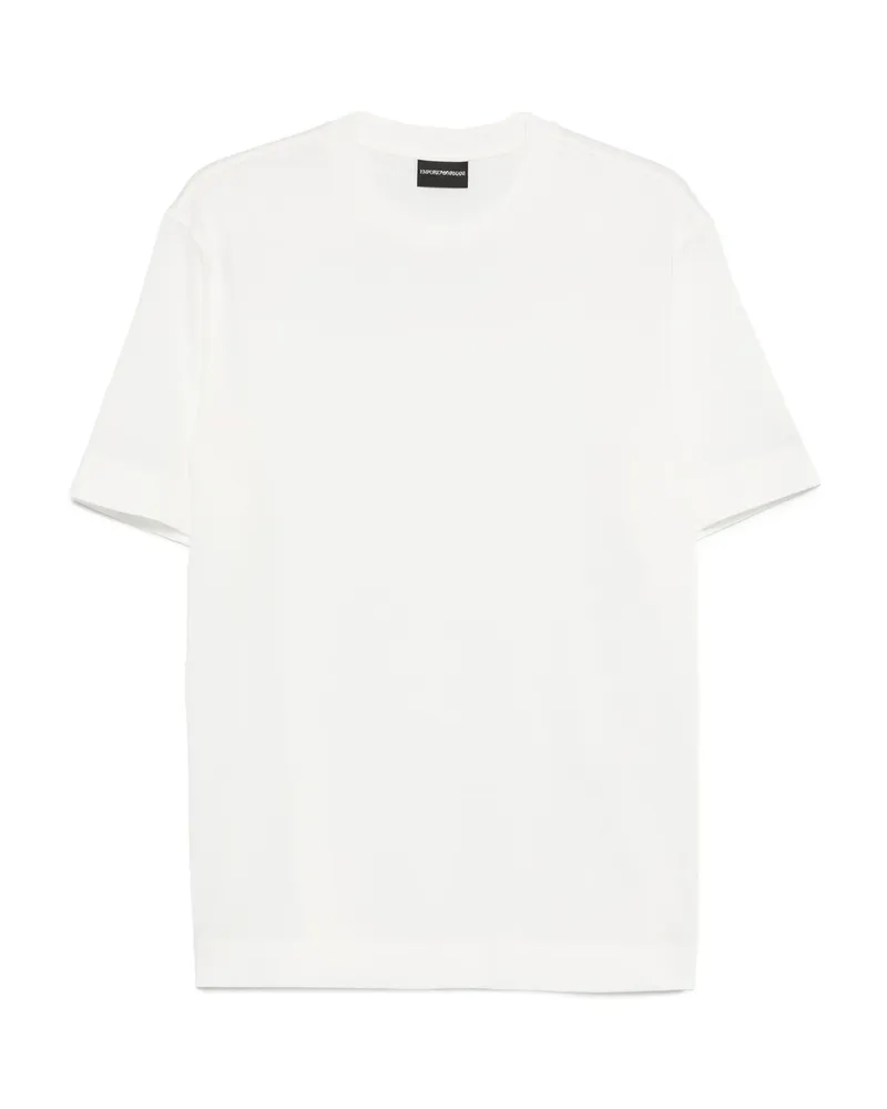 Emporio Armani Crew-neck Cotton T-shirt White