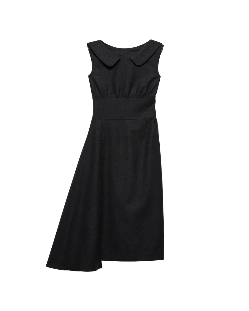 Prada Re-wool Dress Grey
