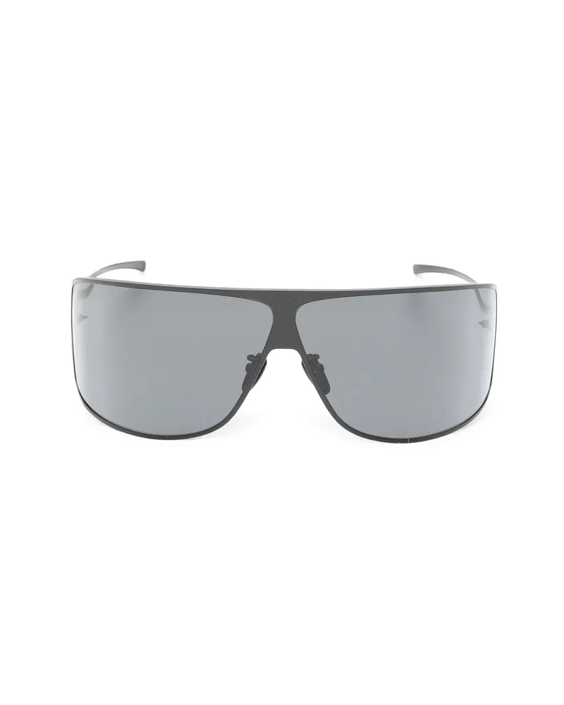 Gucci Geometric-frame Sunglasses Black