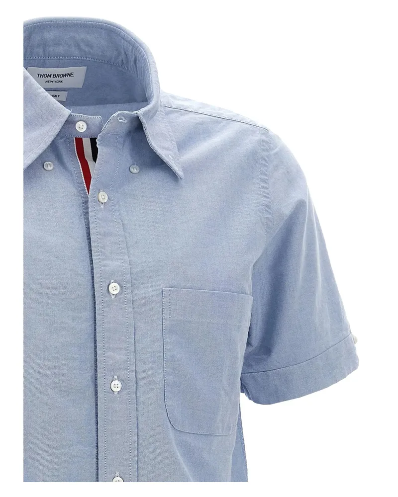 Thom Browne Cotton Shirt Blue