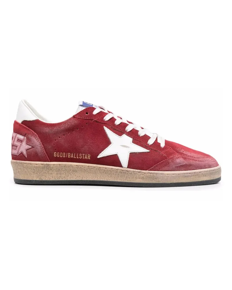 Golden Goose Ball Star Low-top Sneakers Red