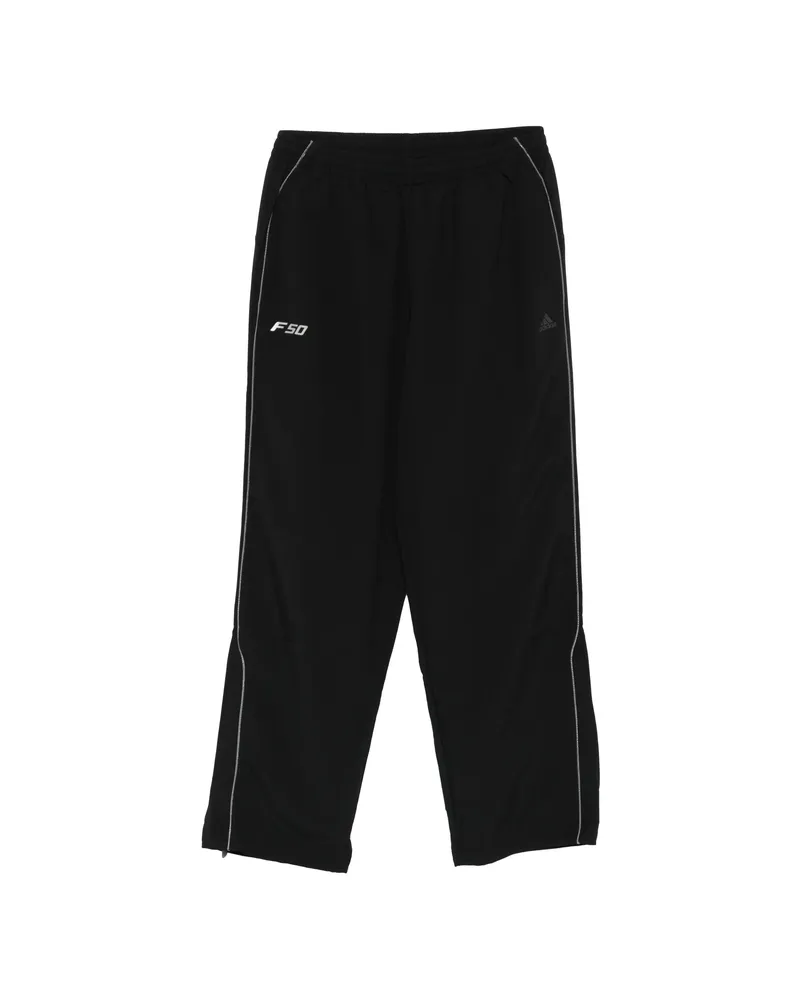 adidas Elasticated-waistband Trousers Black