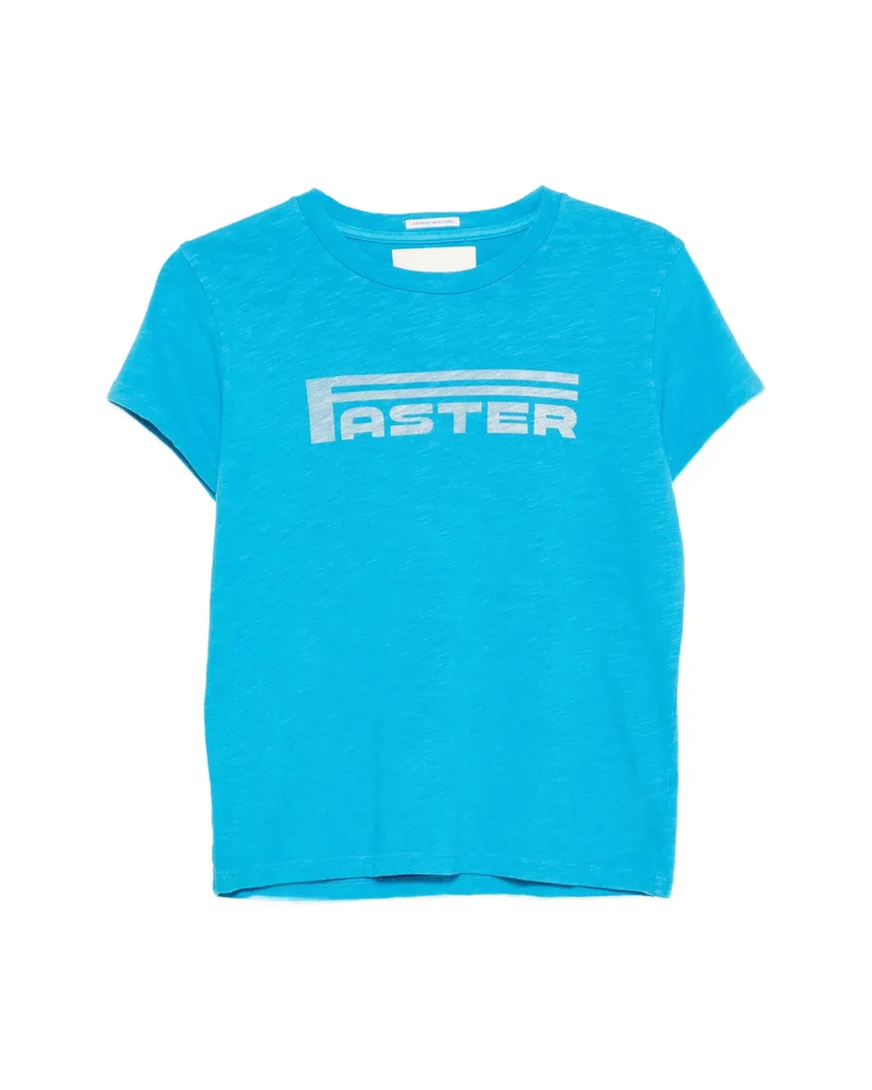 Mother The Sinful Graphic-print T-shirt Blue