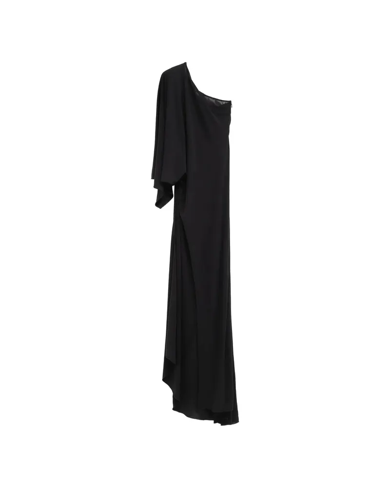 Gucci One-shoulder Asymmetrical Dress Black