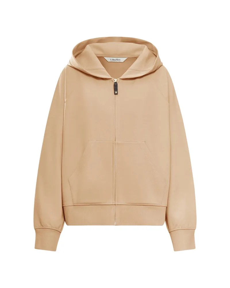 Max Mara Zip-up Hoodie Neutrals