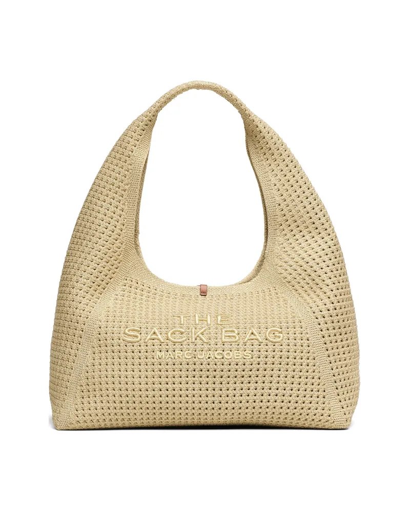 Marc Jacobs Crochet-knit Shoulder Bag Neutrals