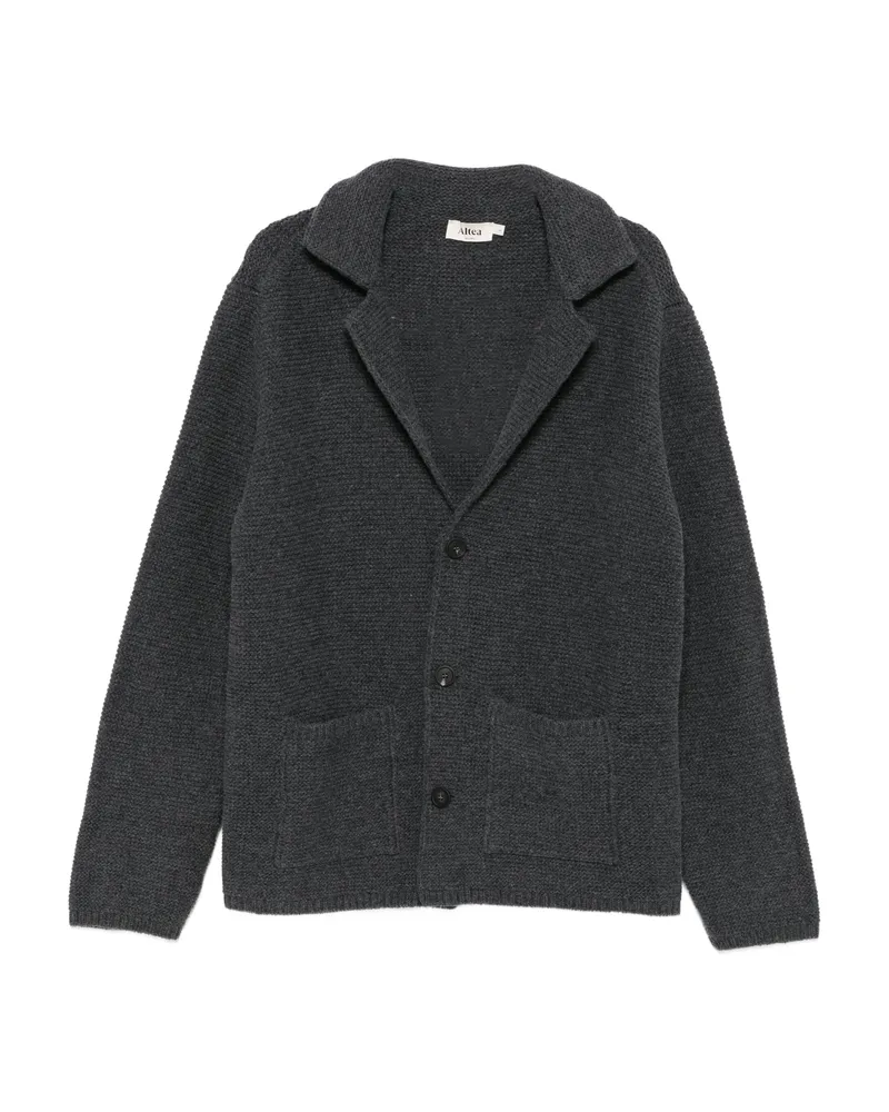 Altea Patch-pocket Buttoned Cardigan Grey