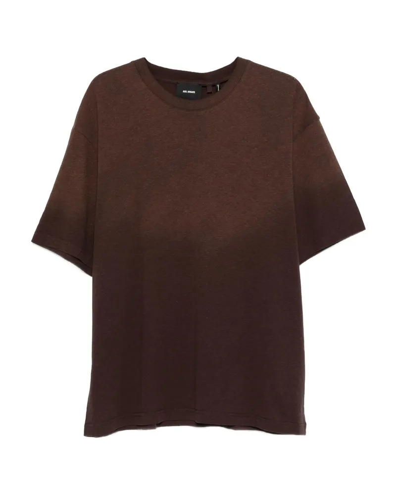 Axel Arigato Bubble Reverse Round-neck T-shirt Brown