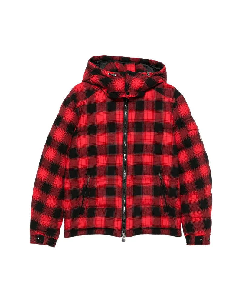Moncler Airor Check Jacket Red