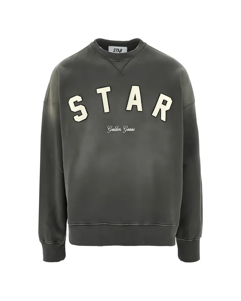 Golden Goose Star Sweatshirt Green