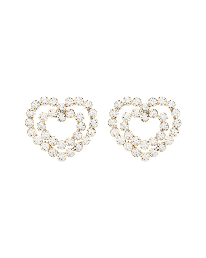 Vanina Nuances Heart Earrings Gold