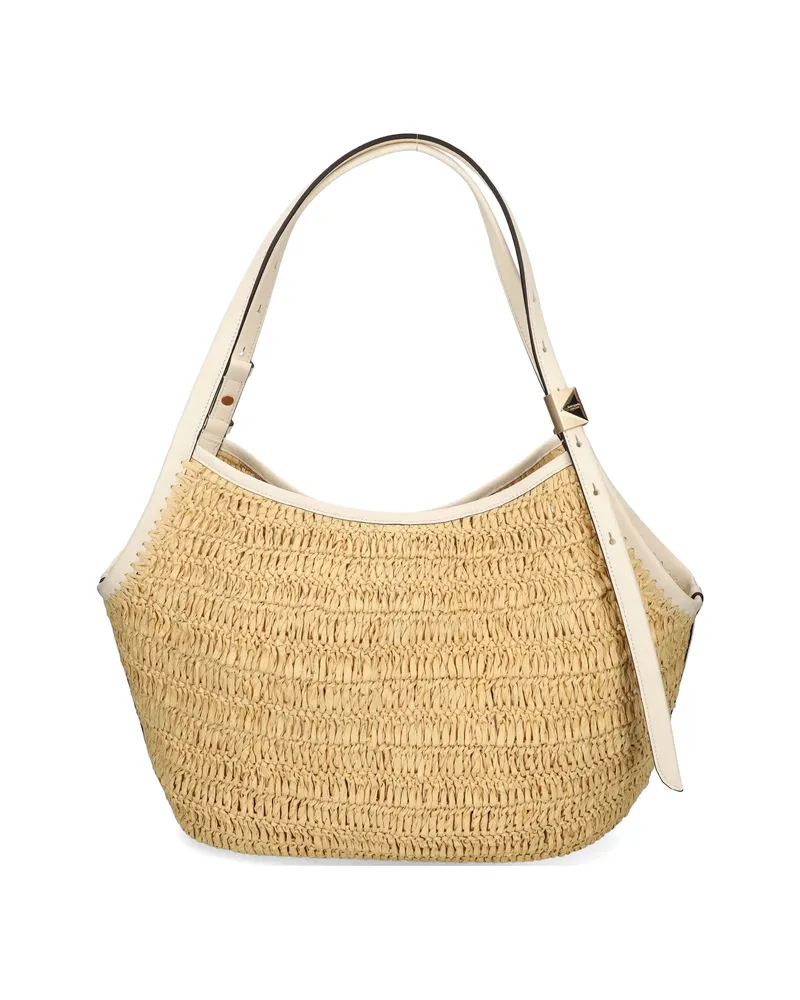 Kate Spade Tulip Woven Shoulder Bag Neutrals