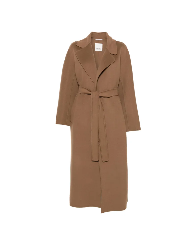Max Mara Penelope Belted Coat Brown