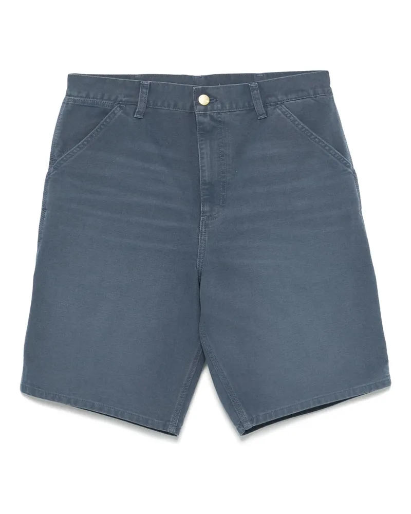 Carhartt WIP Single Knee Shorts Blue