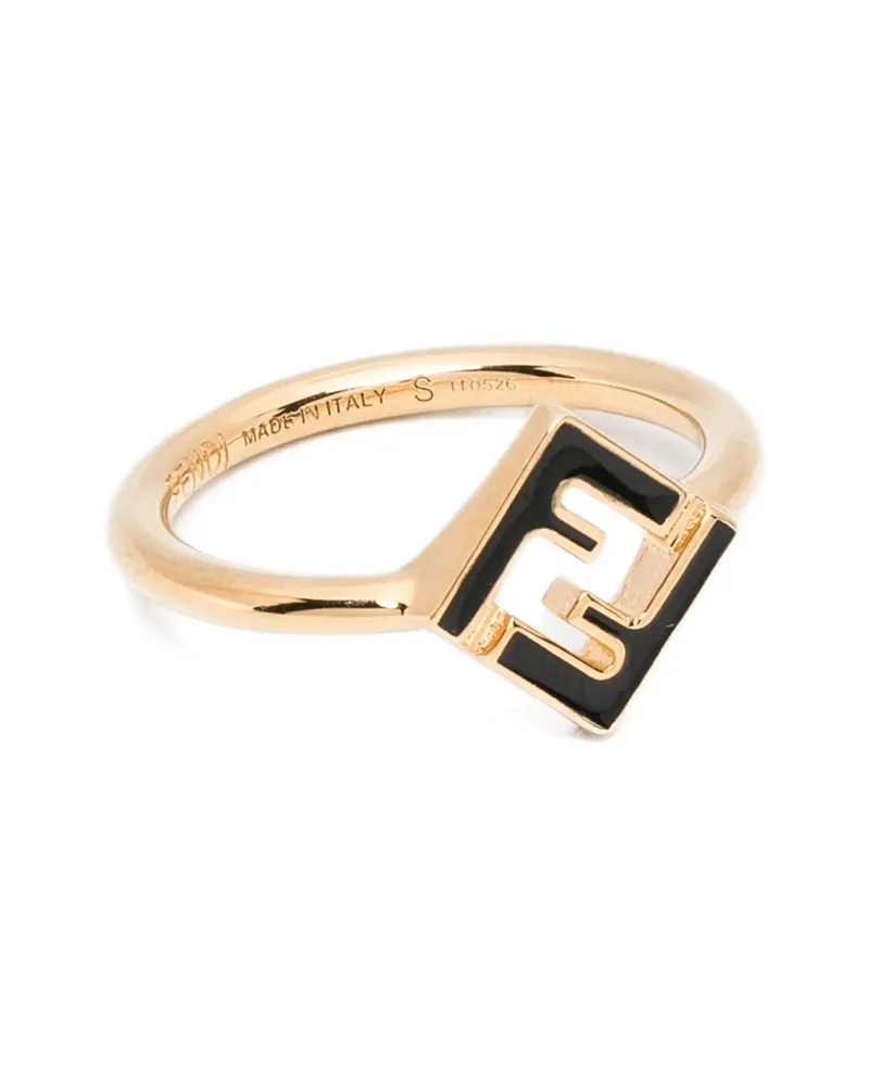Fendi Forever FF-logo Ring Gold