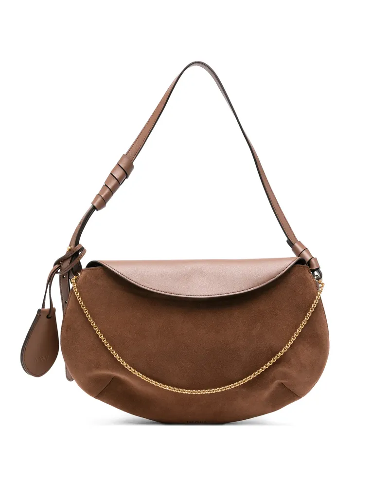 NEOUS Libra Chain Shoulder Bag Brown