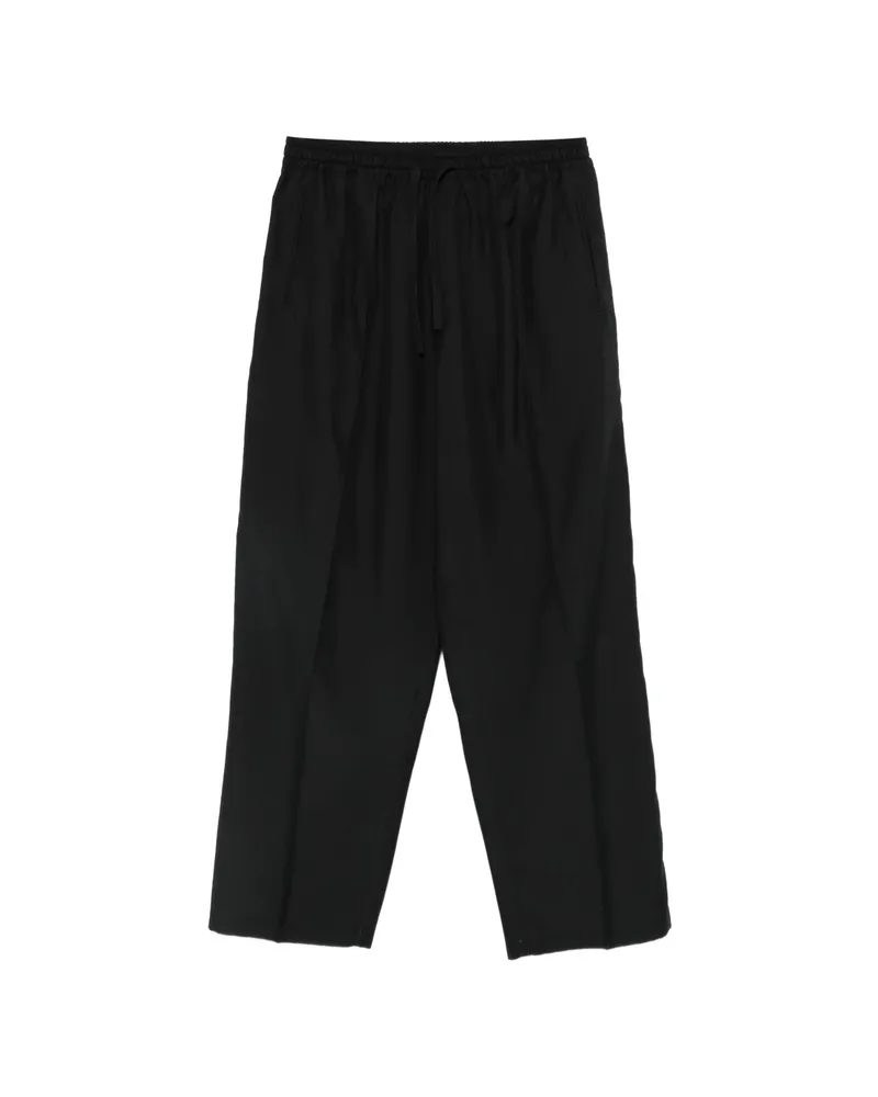 Umit Benan Drawstring Trousers Black