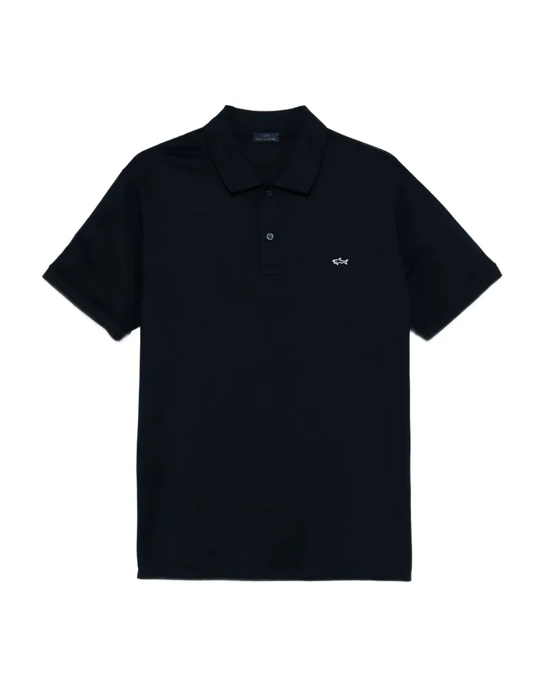 Paul & Shark Logo-detail Polo Shirt Blue