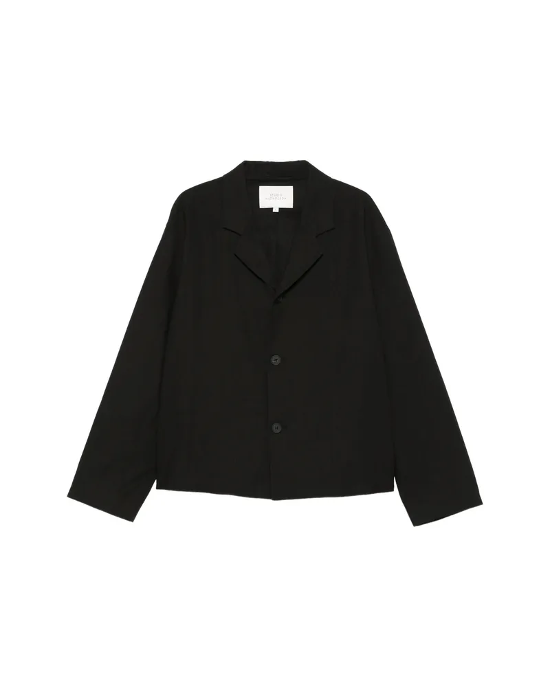 Studio Nicholson Buttoned Jacket Black