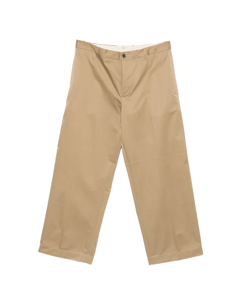 nine:inthe:morning Button-fastening Trousers Neutrals