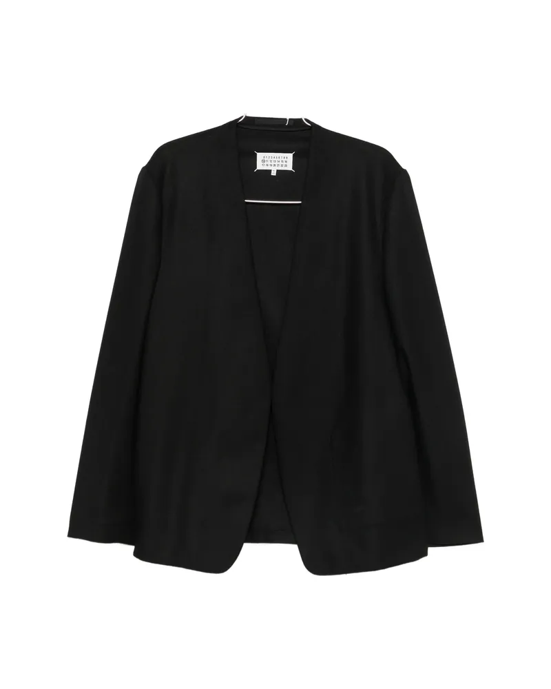 Maison Margiela Logo-print Hoodie Black