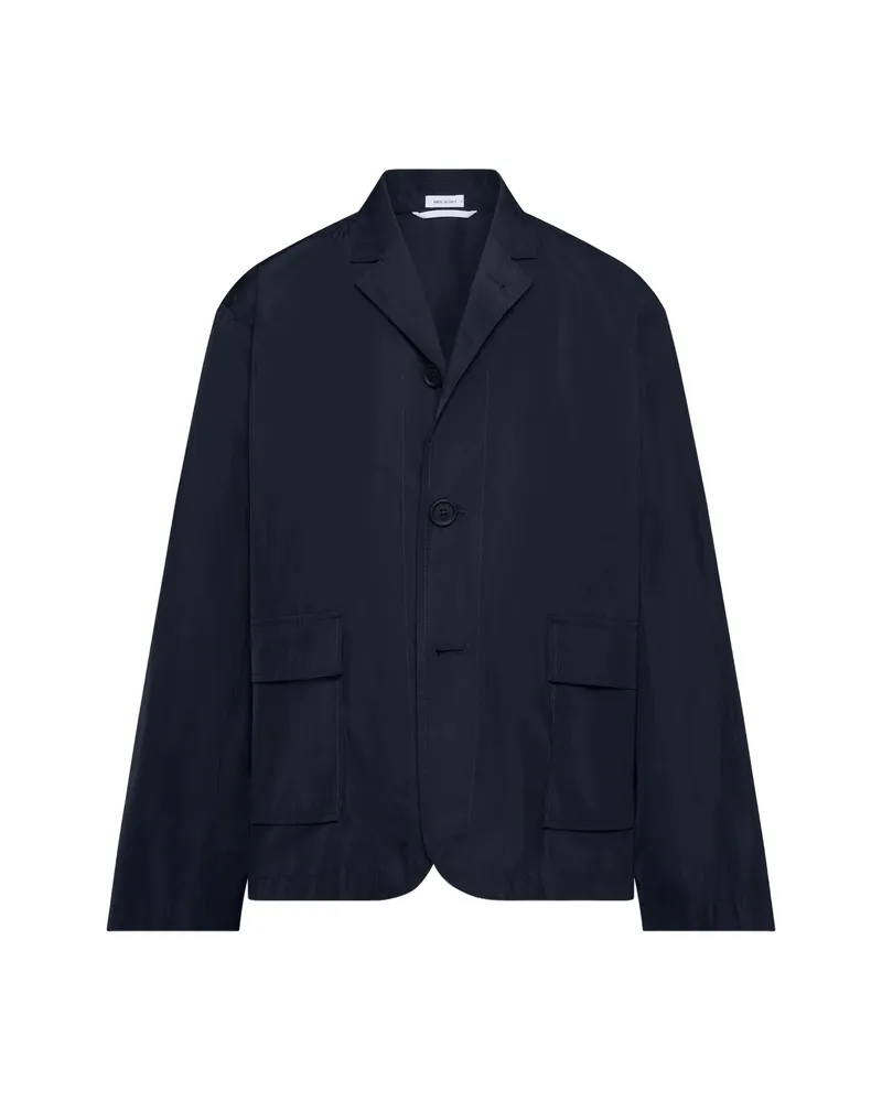 Thom Browne Logo-print Blazer Blue