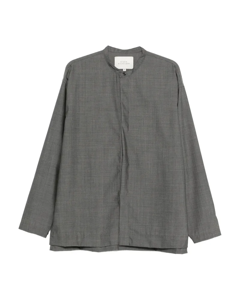 Studio Nicholson Round-neck Shirt Grey