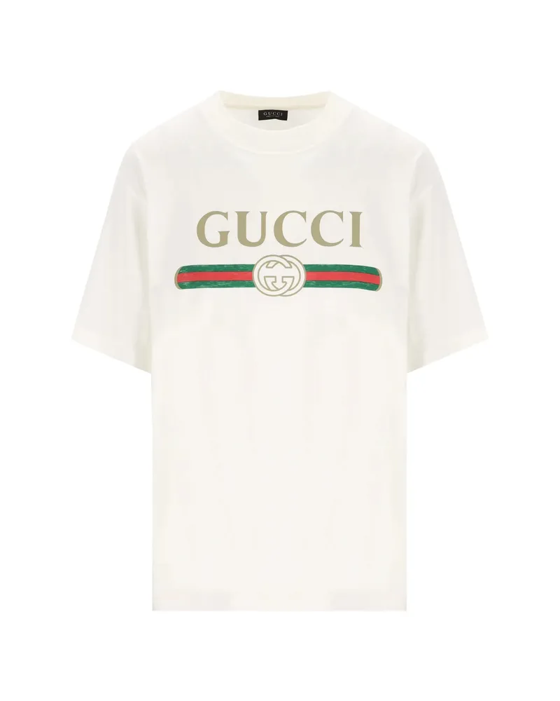Gucci Logo-print T-shirt White