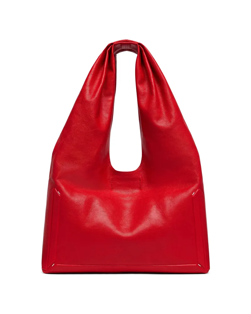 Maison Margiela Cut Out Box Bag Red