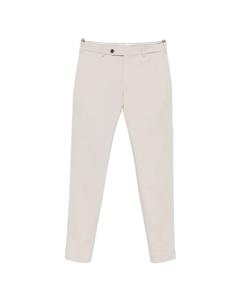 Incotex Slim-fit Tailored Trousers Neutrals