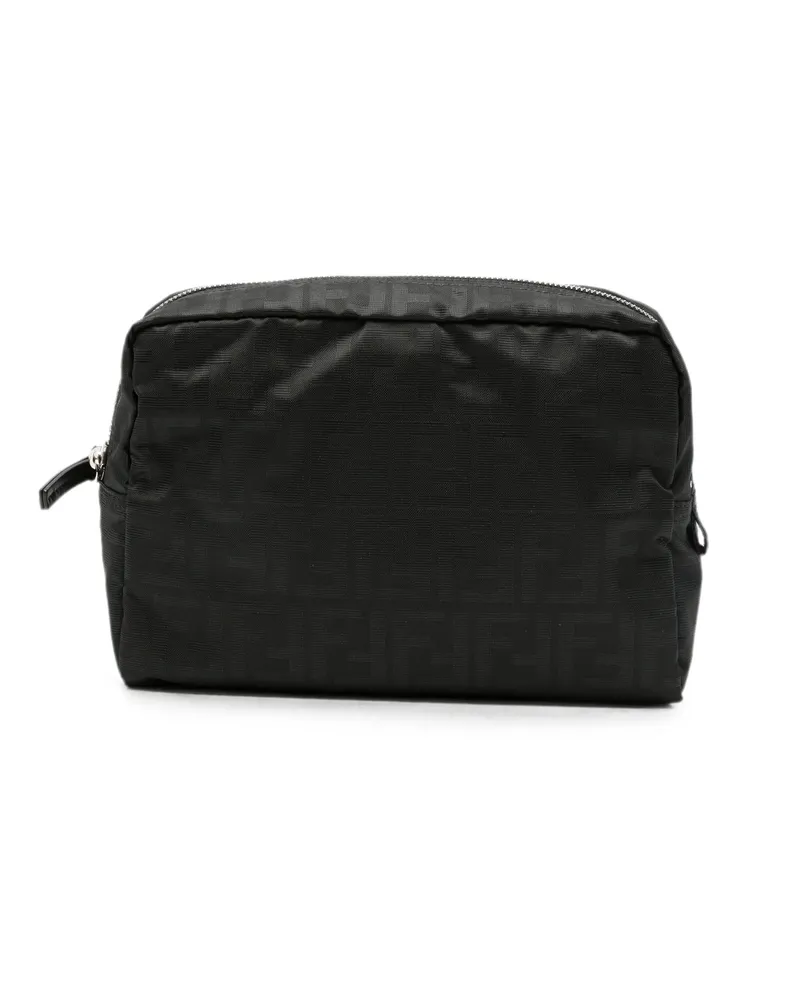 Fendi FF Motif Clutch Bag Black