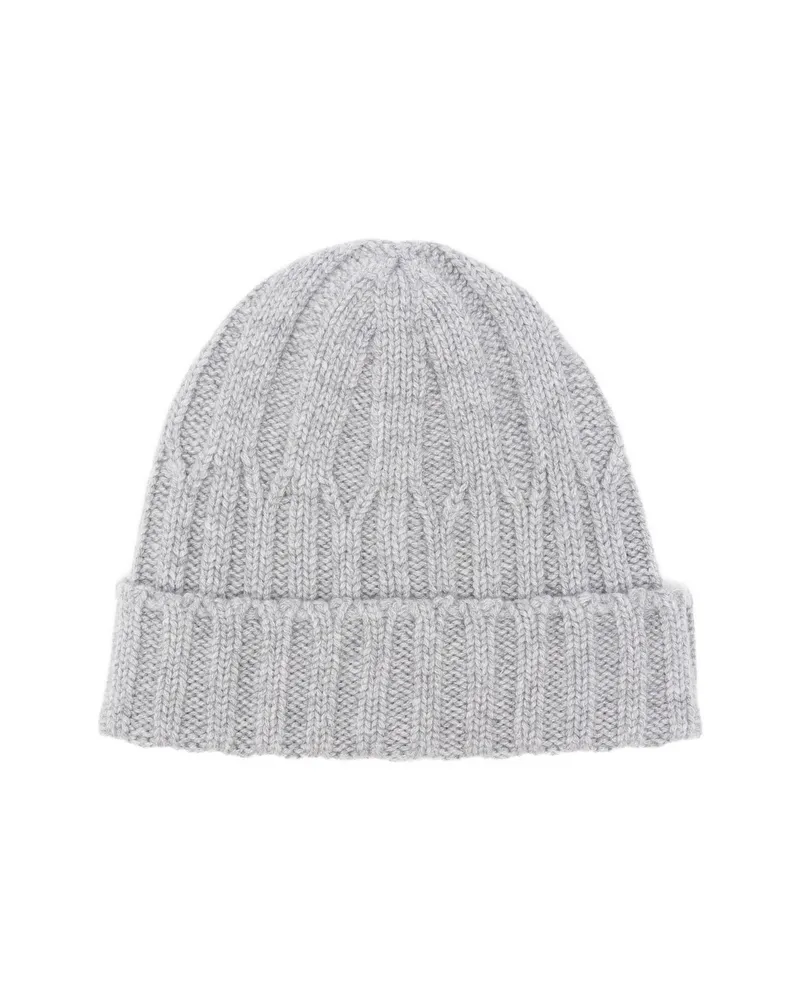 La Fileria Cashmere Beanie Grey