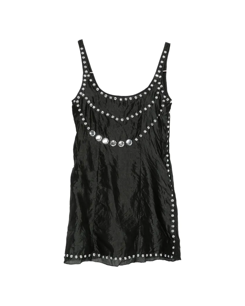 GIMAGUAS Claude Studded Mini Dress Black